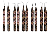 PINCH PERFECT- Fiber Tip Tweezers (Pink Cheetah Collection)